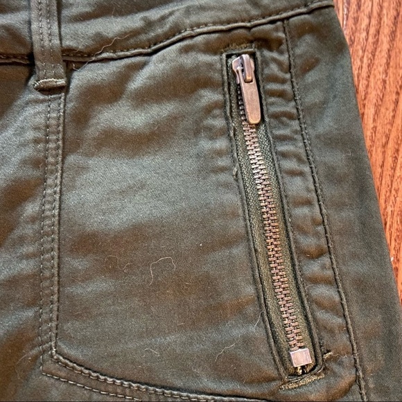 Zara  green‎ skinny jeans in size 4 - Picture 9 of 13